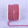 JKDSAO Gold Rhinestone Claw Chain, Rose, SS12 (3 mm), 9.4 m view 1