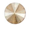 JKDSAO 613 mm Glitter Point-Back Rhinestones, AB Glass, Golden Shadow, 6 mm, 10 Pieces view 1