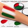 Halloween Makeup Set, White Green Red Face Paint, SFX Makeup, Fake Blood, Non-Toxic, Waterproof, Long-Lasting view 3