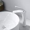 ALDDPWE Modern Bronze Waterfall Bathroom Faucet for Vessel Sinks view 1