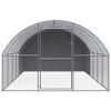 Willood Outdoor Chicken Coop 3x6x2 m Galvanized Steel with Roof view 2