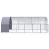 Willood Outdoor Chicken Coop 3x6x2 m Galvanized Steel with Roof view 3