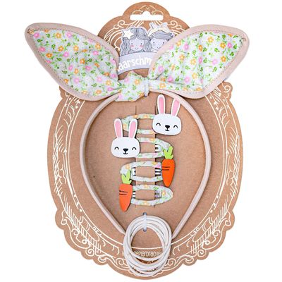 Papierdrachen Easter Hair Accessories Set – 12 Pieces for Long, Fine Hair