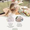 Papierdrachen Easter Hair Accessories Set – 12 Pieces for Long, Fine Hair view 2