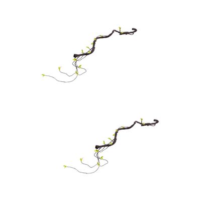 BESPORTBLE 2-Piece Artificial Rattan Plant for Terrariums, Realistic Climbing Plant for Reptiles