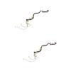 BESPORTBLE 2-Piece Artificial Rattan Plant for Terrariums, Realistic Climbing Plant for Reptiles view 1