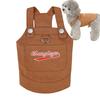 Denim Pet Clothing - Dog Overalls view 1