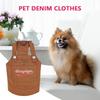 Denim Pet Clothing - Dog Overalls view 2