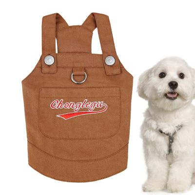 Denim Pet Clothing - Dog Overalls