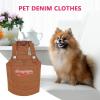 Denim Pet Clothing - Dog Overalls view 2