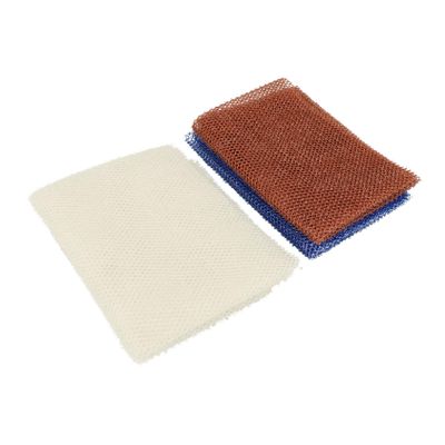 HONMEET 3-Piece African Exfoliating Shower Net for Body Scrubbing