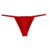 Men's Sexy Open-Crotch Thong Underwear, Red, XL view 2