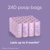 PET GENIE Dog Waste Bags for On-the-Go, 16 Rolls (240 Bags) view 2