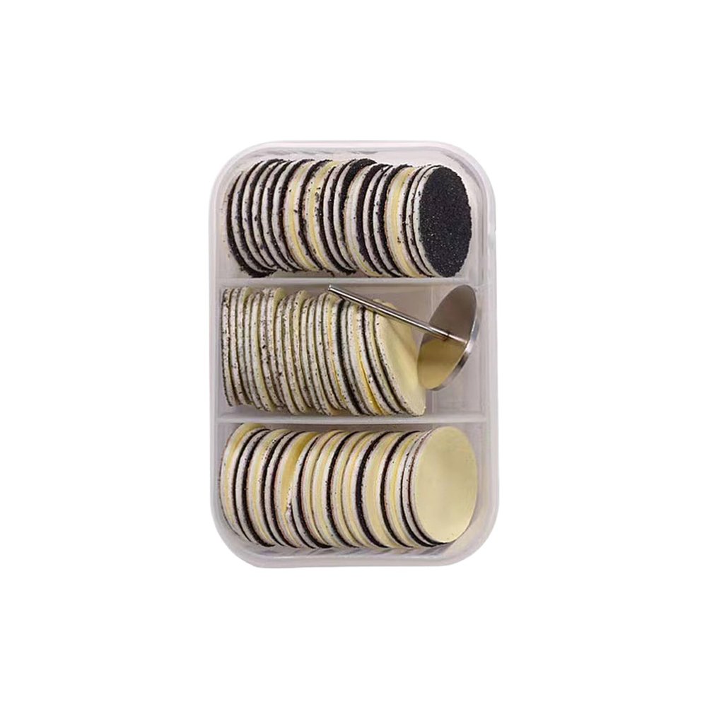 QOKLIYUI Manicure & Pedicure Tools, ABS Nail and Foot Care Accessories, 25 mm Disc Cover
