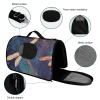 Pet Handbags with Hand-Painted Dragonfly Print view 4