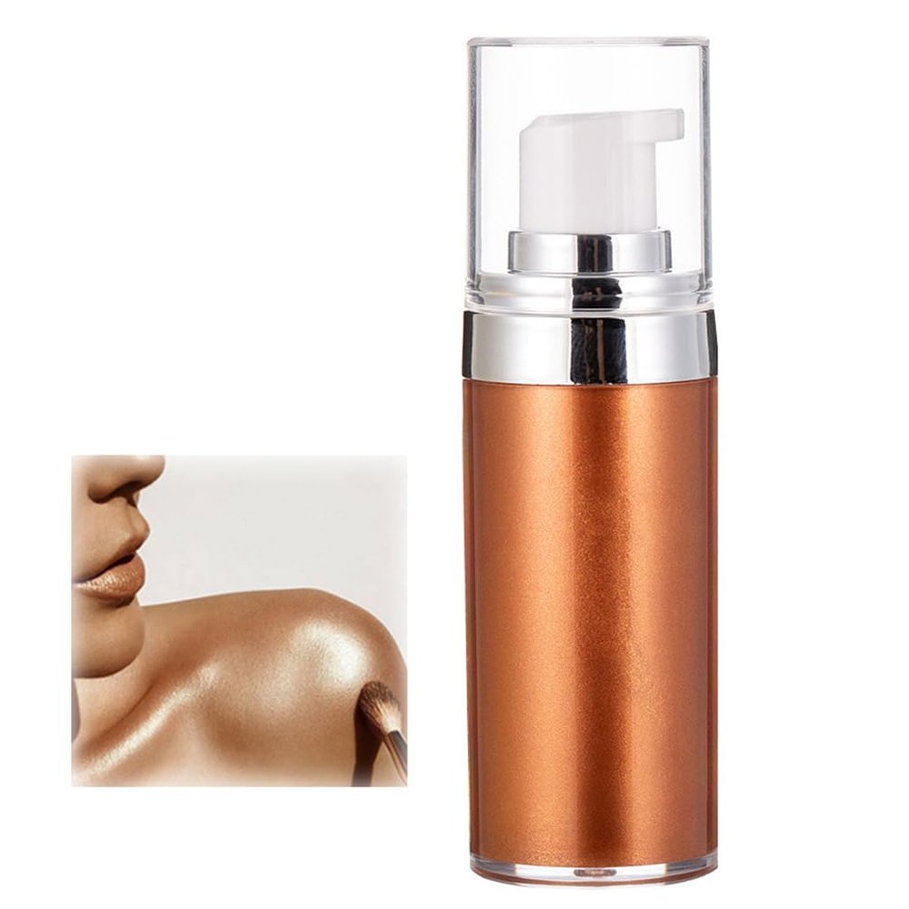 20 ml Glitter Body Makeup Liquid Highlighter, Bronzer, Shade 04