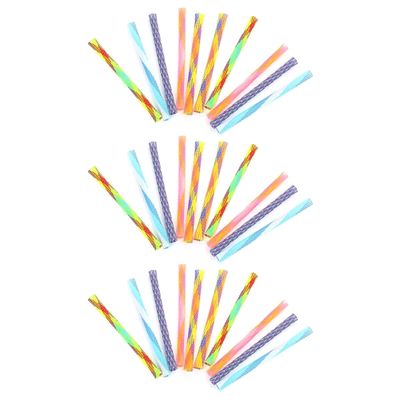 30 Pack FONGKNOX Colorful Pet Tubes