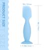 3 Silicone Diaper Cream Spatulas view 2