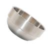 Beatifufu Stainless Steel Shaving Soap Bowl for Wet Shaving, Silver, Compact view 1