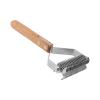 TANIQIACA 2-in-1 Stainless Steel Grooming Rake for Dogs and Cats view 4
