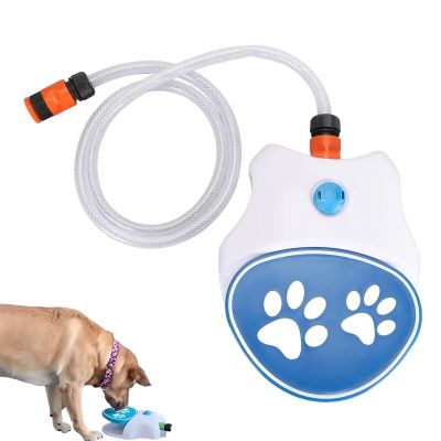 Paw-Activated Dog Water Dispenser, Outdoor Pet Fountain