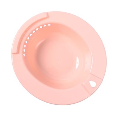 FRCOLOR Plastic Sitz Bath Basin for Postoperative Care with Non-Slip Design