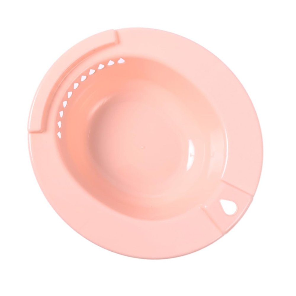 FRCOLOR Plastic Sitz Bath Basin for Postoperative Care with Non-Slip Design