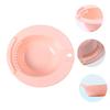 FRCOLOR Plastic Sitz Bath Basin for Postoperative Care with Non-Slip Design view 4
