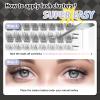 WONSIS Self-Adhesive False Eyelashes, 156 Pieces, Mixed Natural Style view 4
