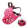 PETCUTE Basket Muzzle for Dogs, Breathable Silicone Muzzle with Adjustable Straps, Size L view 1