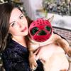 PETCUTE Basket Muzzle for Dogs, Breathable Silicone Muzzle with Adjustable Straps, Size L view 2