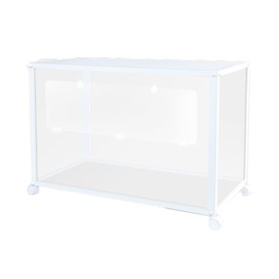 Transparent Acrylic Hamster Cage – Large Villa for Guinea Pigs and Dwarf Mice