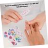 minkissy 200-Piece Colorful Mini Nail Buffers, Double-Sided view 4