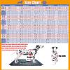 Dog Wheelchair for Rear-Leg Support, Adjustable, Red, Size XL B view 2