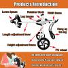 Dog Wheelchair for Rear-Leg Support, Adjustable, Red, Size XL B view 3
