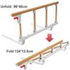 Folding Bed Rail with Grab Handle for Children, Adults and Seniors view 2