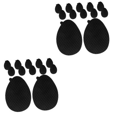 minkissy 12 Pairs Anti-Slip Sole Stickers, Heel Cushions and High-Heel Insoles