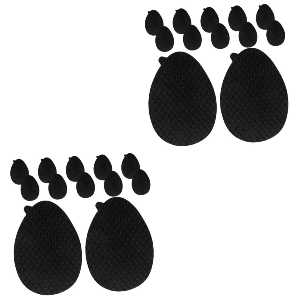 minkissy 12 Pairs Anti-Slip Sole Stickers, Heel Cushions and High-Heel Insoles