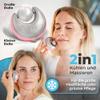 JvF Beauty Ice Roller for Face & Body – Reusable Facial Massage and Cooling Roller, Pink view 2