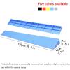 ZSXZCBDQ Full-Plastic Threshold Ramp, Black, 4 × 10 cm view 2