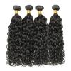 Brazilian Water Wave Human Hair Bundles with Closure, 3 or 4 Pieces, 12–40 in view 2