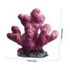 Artificial Coral Ornaments for Aquarium, Purple, 3-Piece Resin Set view 4