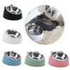 Dog and Cat Bowl, 100 ml, 15° Elevated, Non-Slip, Green view 2