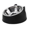 Dog and Cat Bowl, 100 ml, 15° Elevated, Non-Slip, Green view 4
