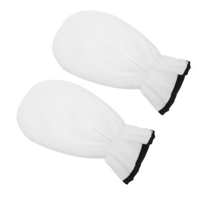 Spa Hand Mask Gloves, 1 Pair, White Polyester