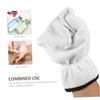 Spa Hand Mask Gloves, 1 Pair, White Polyester view 2