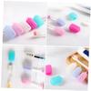 minkissy Silicone Travel Toothbrush Covers, 8 Pieces, for Home and Travel view 2