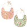 Abaodam 2-Pack Cotton Drool Bibs for Babies, Washable view 1