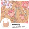 Abaodam 2-Pack Cotton Drool Bibs for Babies, Washable view 3