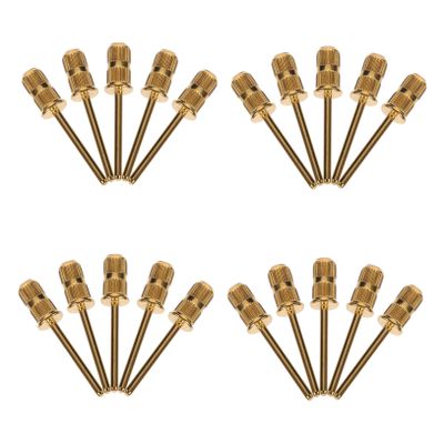 2.35 mm Metal Cuticle Bits, 20-Piece Manicure Set